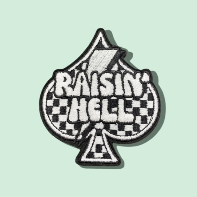 RAISN HELL HAT PATCH