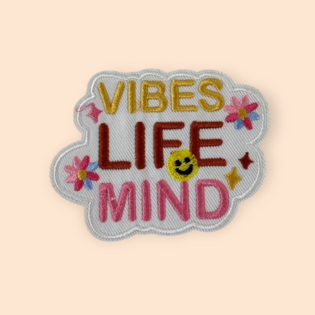 VIBES LIFE MIND HAT PATCH