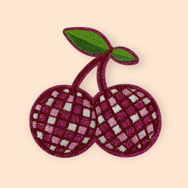 DISCO CHERRIES HAT PATCH