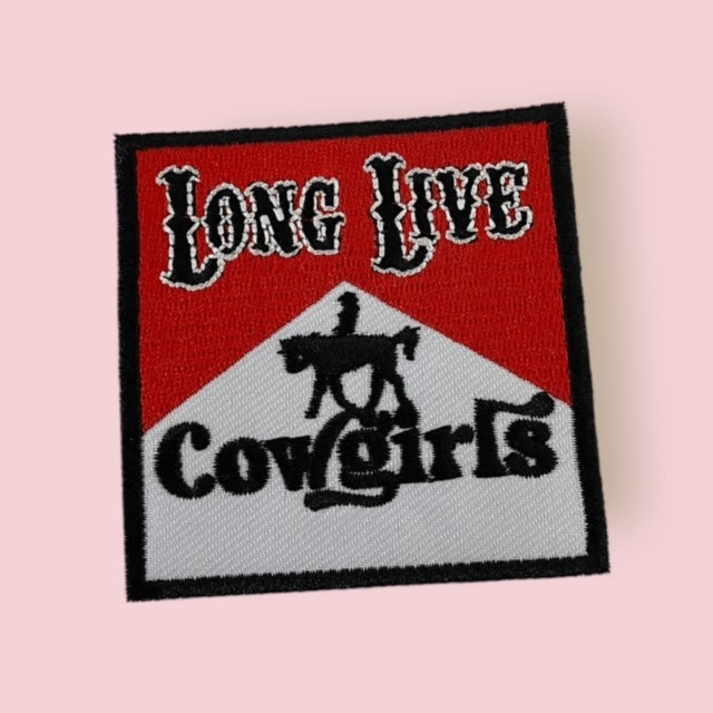 LONG LIVE COWGIRLS HAT PATCH