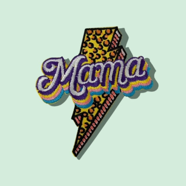 MAMA LEO BOLT HAT PATCH