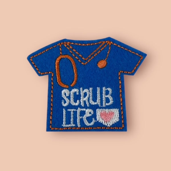 SCRUB LIFE HAT PATCH