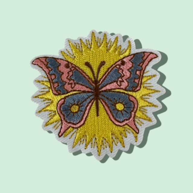 SUN BUTTEFLY HAT PATCH