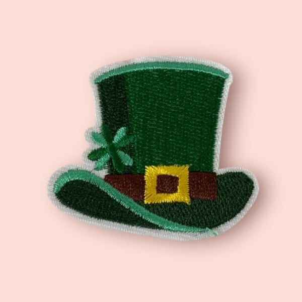 SHAMROCK HAT PATCH