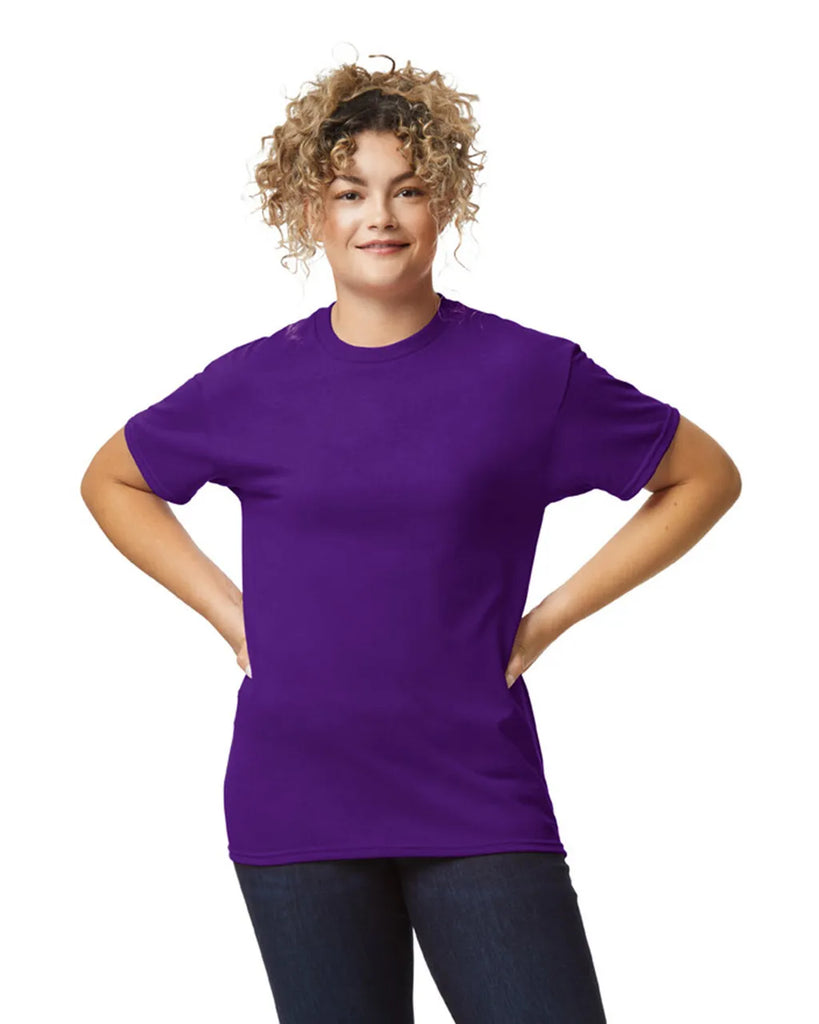 Gildan 8000 Dryblend Short Sleeve - Purple