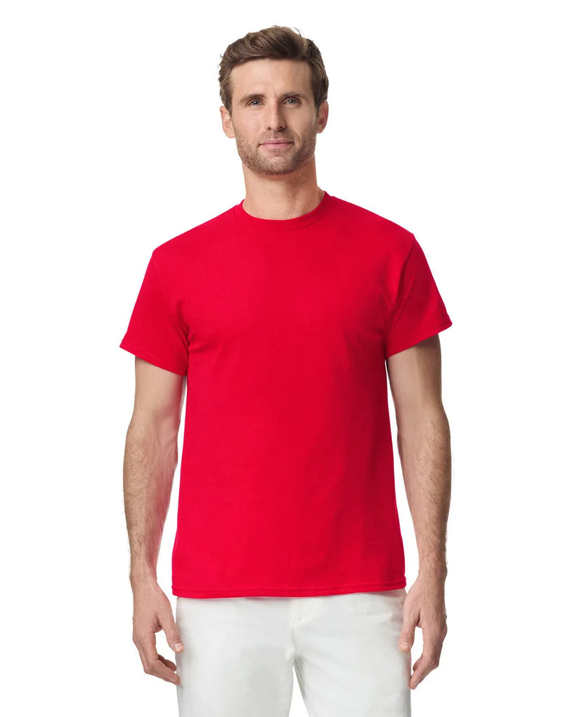 Gildan 8000 Dryblend Short Sleeve - Red