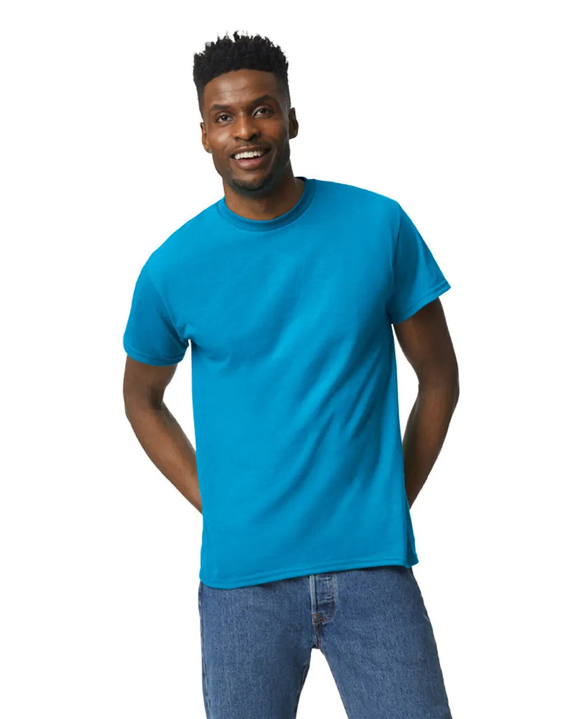 Gildan 8000 Dryblend Short Sleeve - Sapphire