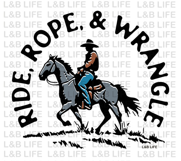 RIDE ROPE & WRANGLE ( VINTAGE )