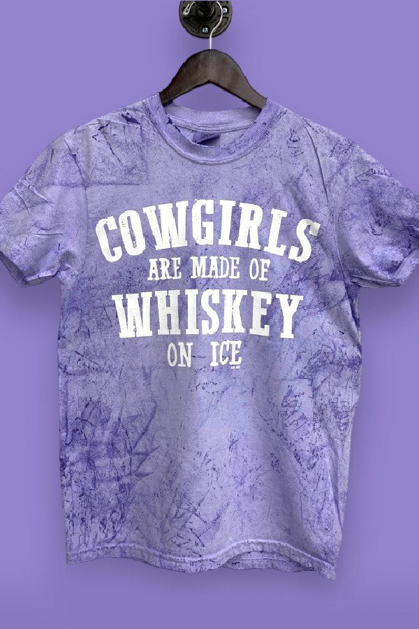 CC COWGIRLS ARE MADE OF WHISKEY - BLASTED PURPLE