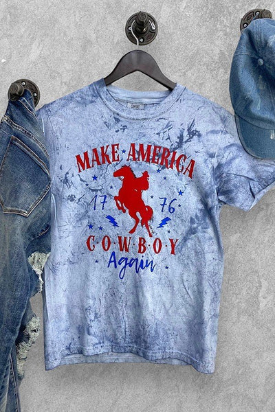 CC MAKE AMERICA COWBOY AGAIN - BLASTED BLUE