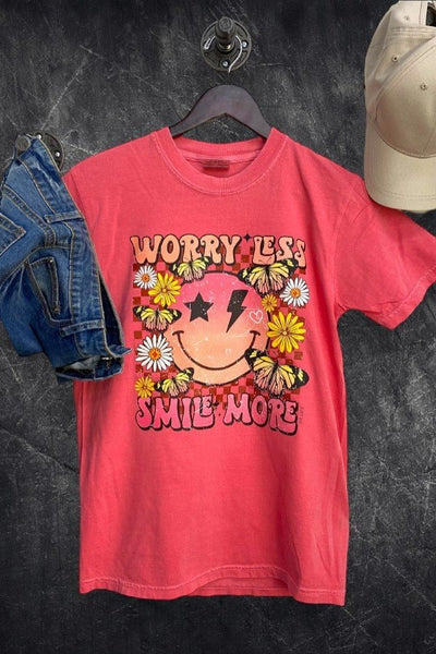 CC WORRY LESS SMILE MORE - WATERMELON