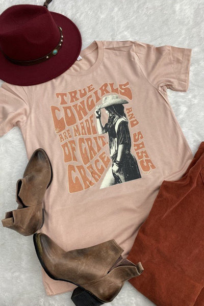 BC TRUE COWGIRLS- PEACH