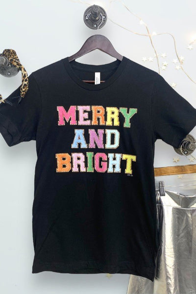 BC DTF MERRY AND BRIGHT- black