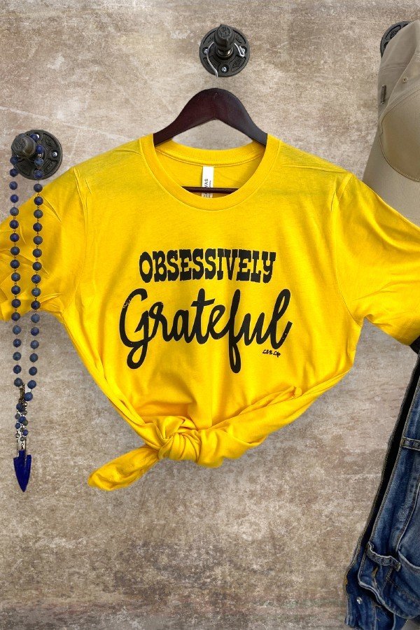 BC OBESSIVE GRATEFUL- YELLOW