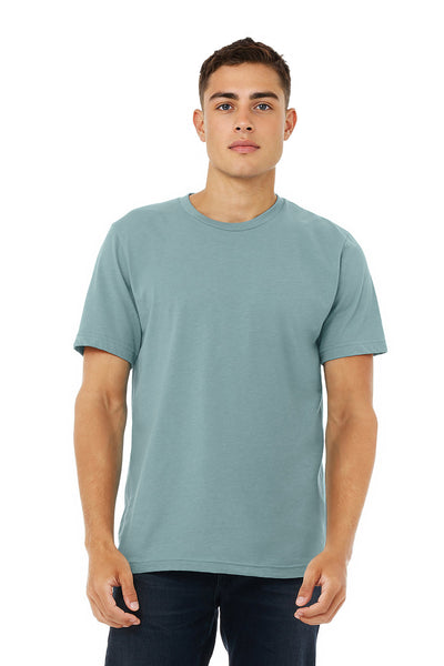 Bella Canvas 3001 CVC - Heather Blue Lagoon