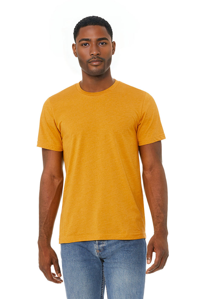 Bella Canvas 3001 CVC - Heather Mustard