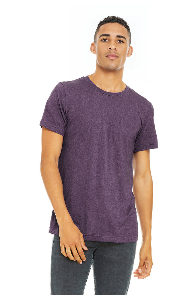 Bella Canvas 3001 CVC - HTR Team Purple