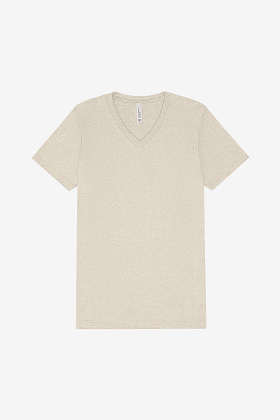 Bella Canvas 3005 CVC V-Neck Short Sleeve - Heather Dust