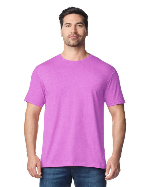 Gildan 64000 Softstyle Short Sleeve - Heather Radiant Orchid