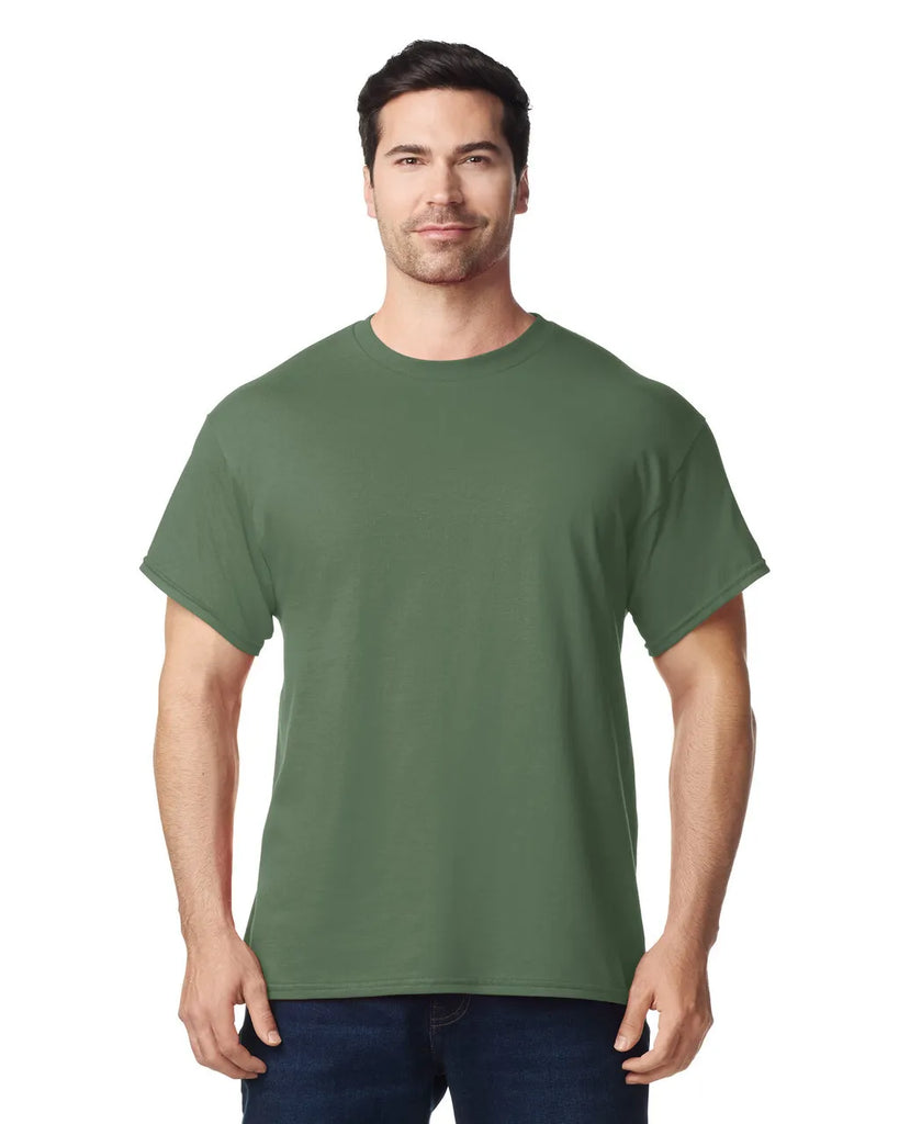 Gildan 5000 Heavy Cotton Short Sleeve - Military Green