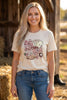 BC DTF CHERRY BOW TEE- CREAM