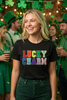 BC DTF LUCKY CHARM TEE - BLACK