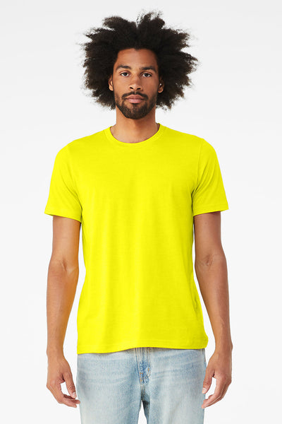 Bella Canvas 3001 CVC - Neon Yellow