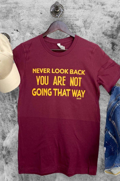 BC NEVER LOOK BACK - MARRON