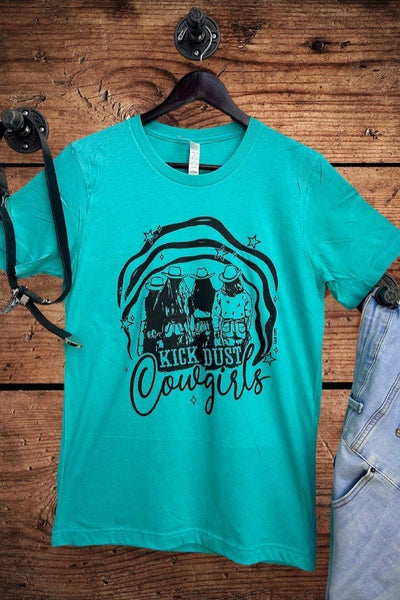 BC KICK DUST COWGIRLS - TURQUOISE