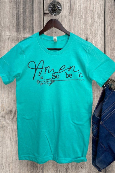 BC AMEN SO BE IT - TURQUOISE