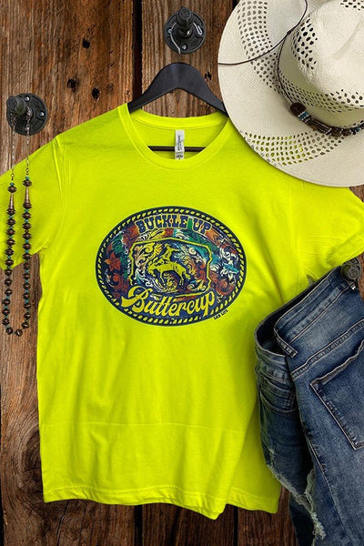 BC BUCKLE UP BUTTERCUP-NEON YELLOW