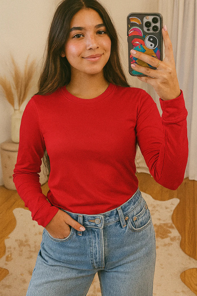 Lucky Friends 1501 Long Sleeve - Red