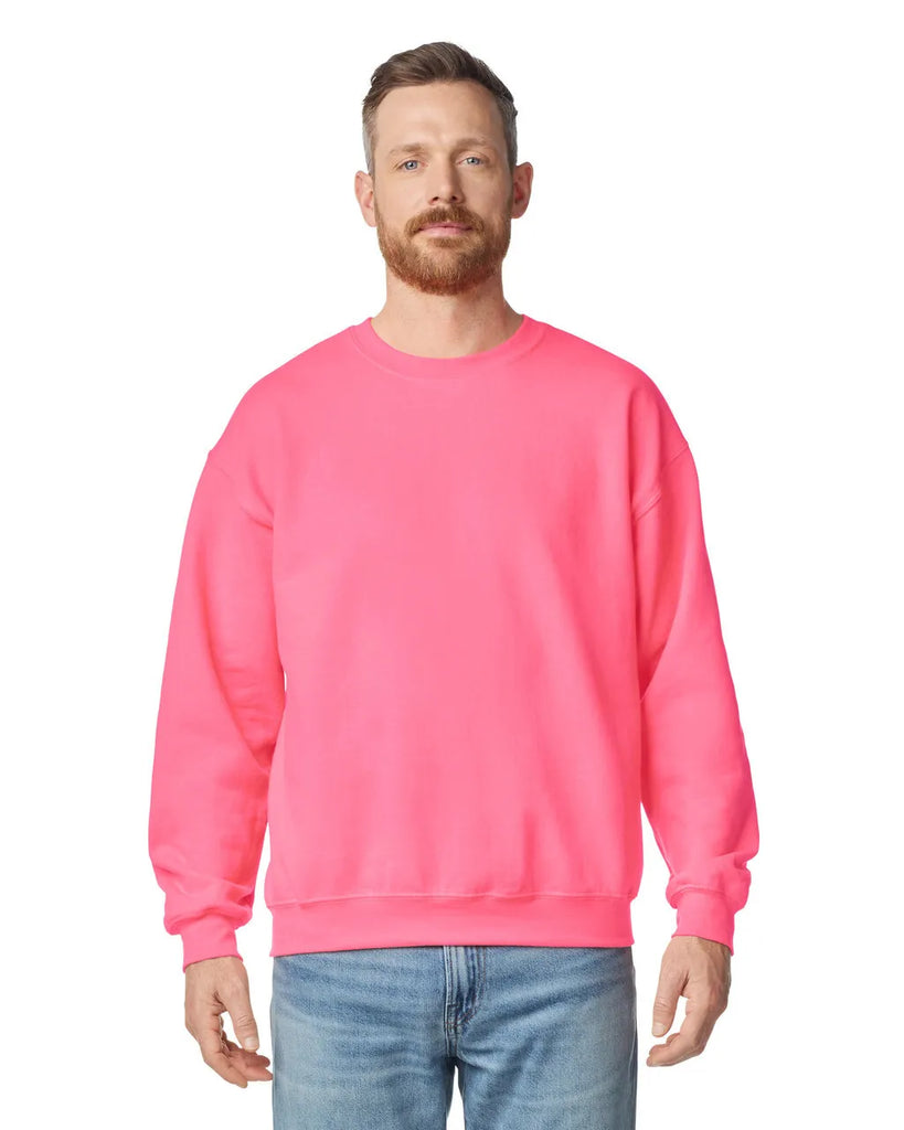 Gildan 18000 Sweatshirt - Safety Pink