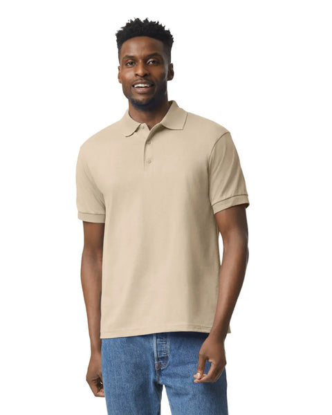 Gildan 8800 Polo T-Shirt - Sand