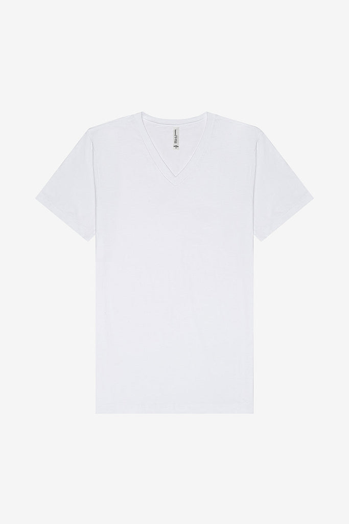 Bella Canvas 3005 V-Neck Short Sleeve - White