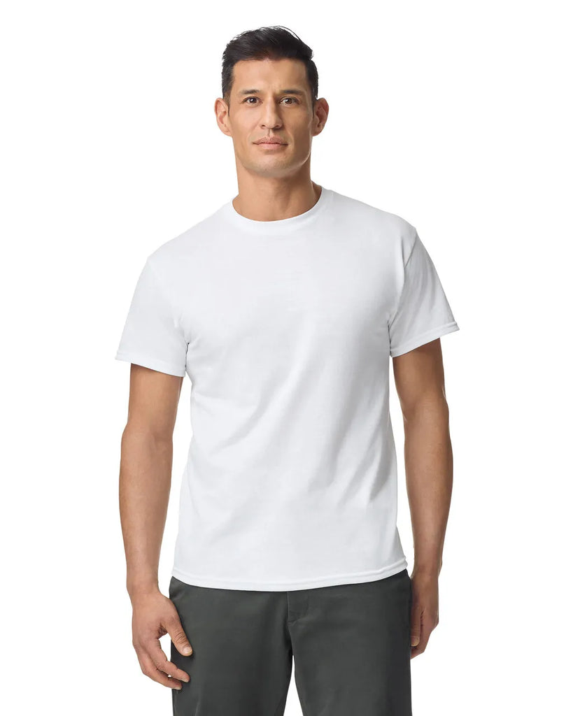 Gildan 8000 Dryblend Short Sleeve - White