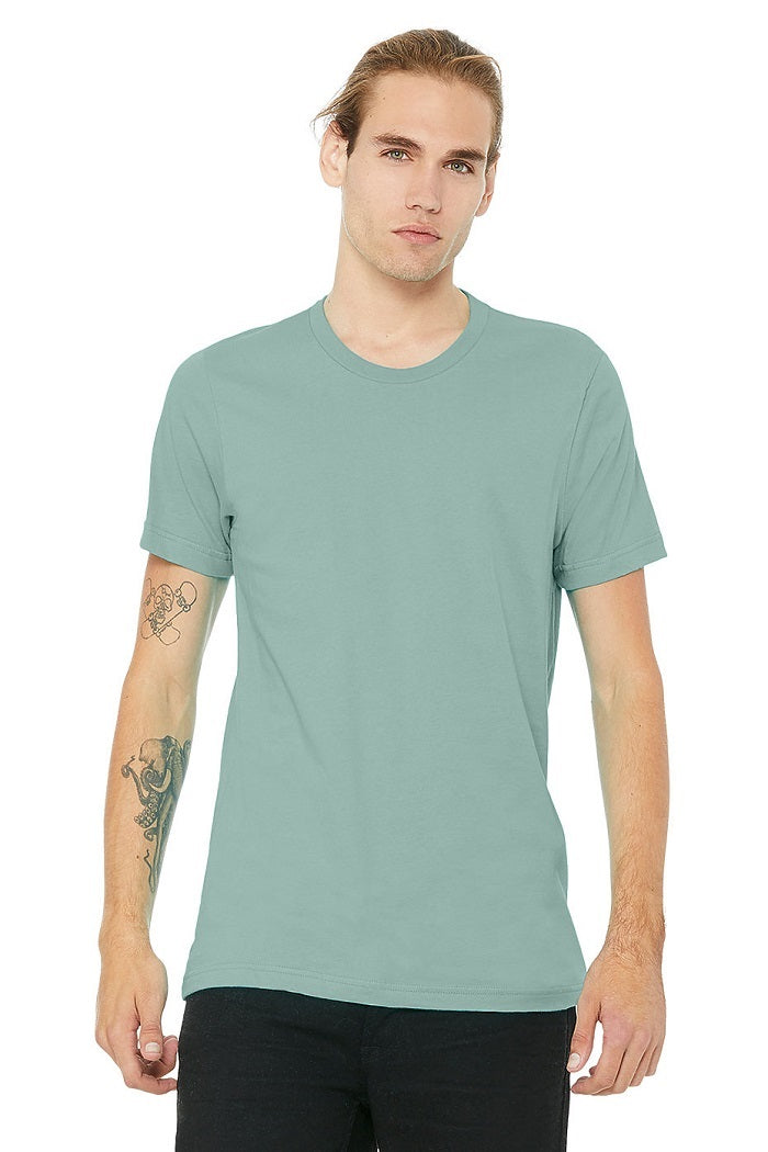 Bella Canvas Tees - Heather Dusty Blue - Lucky and Blessed Life LLC / L ...
