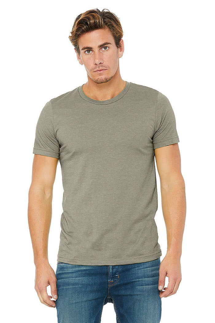 Bella Canvas Tee - Heather Stone - Lucky and Blessed Life LLC / L&B Life