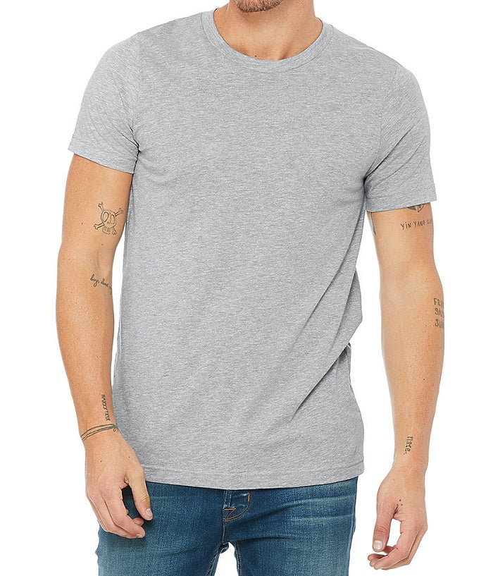 Bella Canvas Tee - Athletic Heather - Lucky and Blessed Life LLC / L&B Life