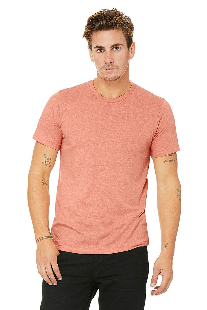Bella Canvas Tees - Heather Sunset - Lucky and Blessed Life LLC / L&B Life
