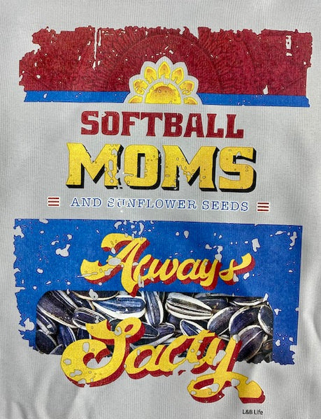 SOFTBALL MOMS ALWAYS SALTY