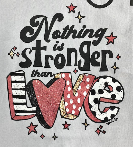 NOTHING IS STRONGER THAN LOVE