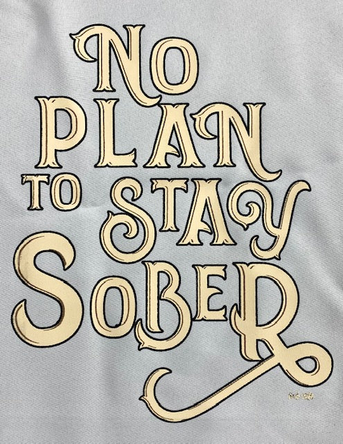 NO PLAN TO STAY SOBER