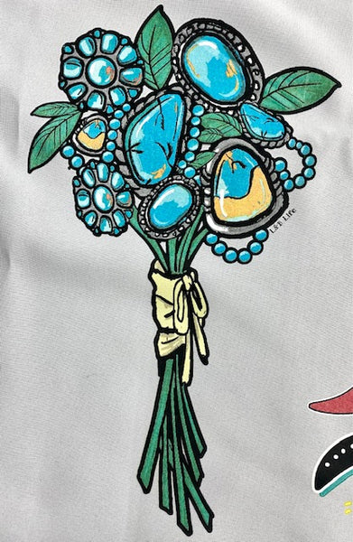 TURQUOISE BOUQUET