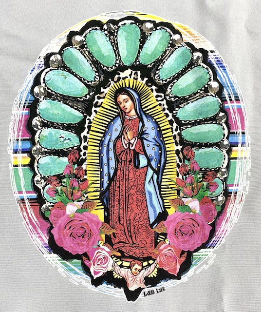 TURQUOISE VIRGIN MARY