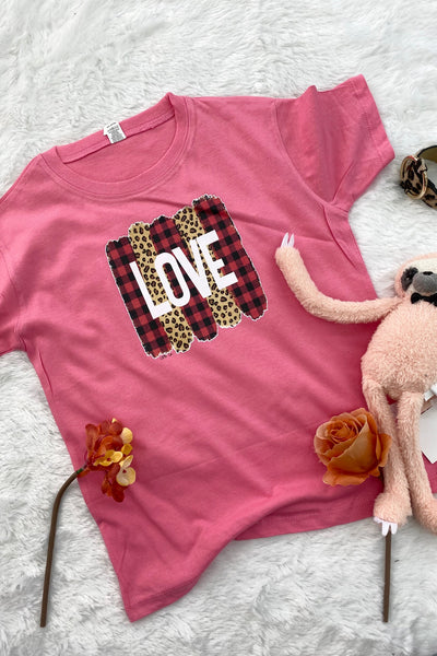 LUCKY PLAID LOVE- PINK