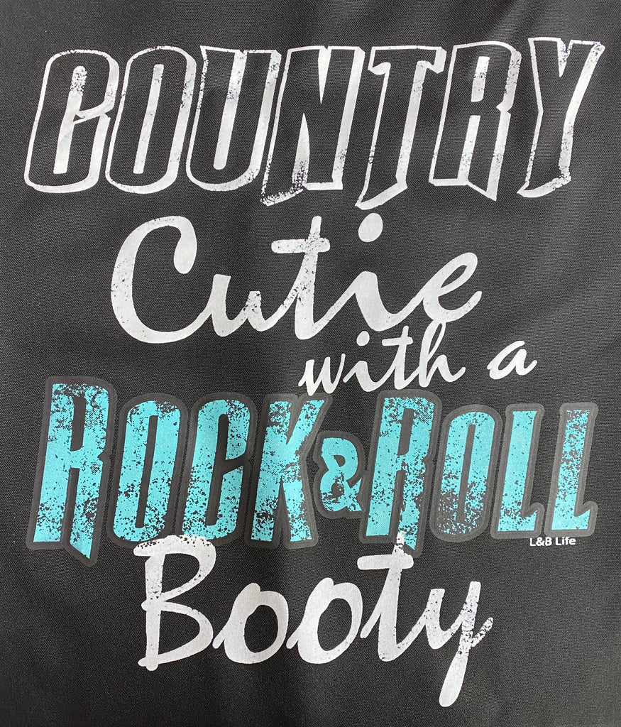 COUNTRY CUTIE WITH A ROCK AND ROLL BOOTY