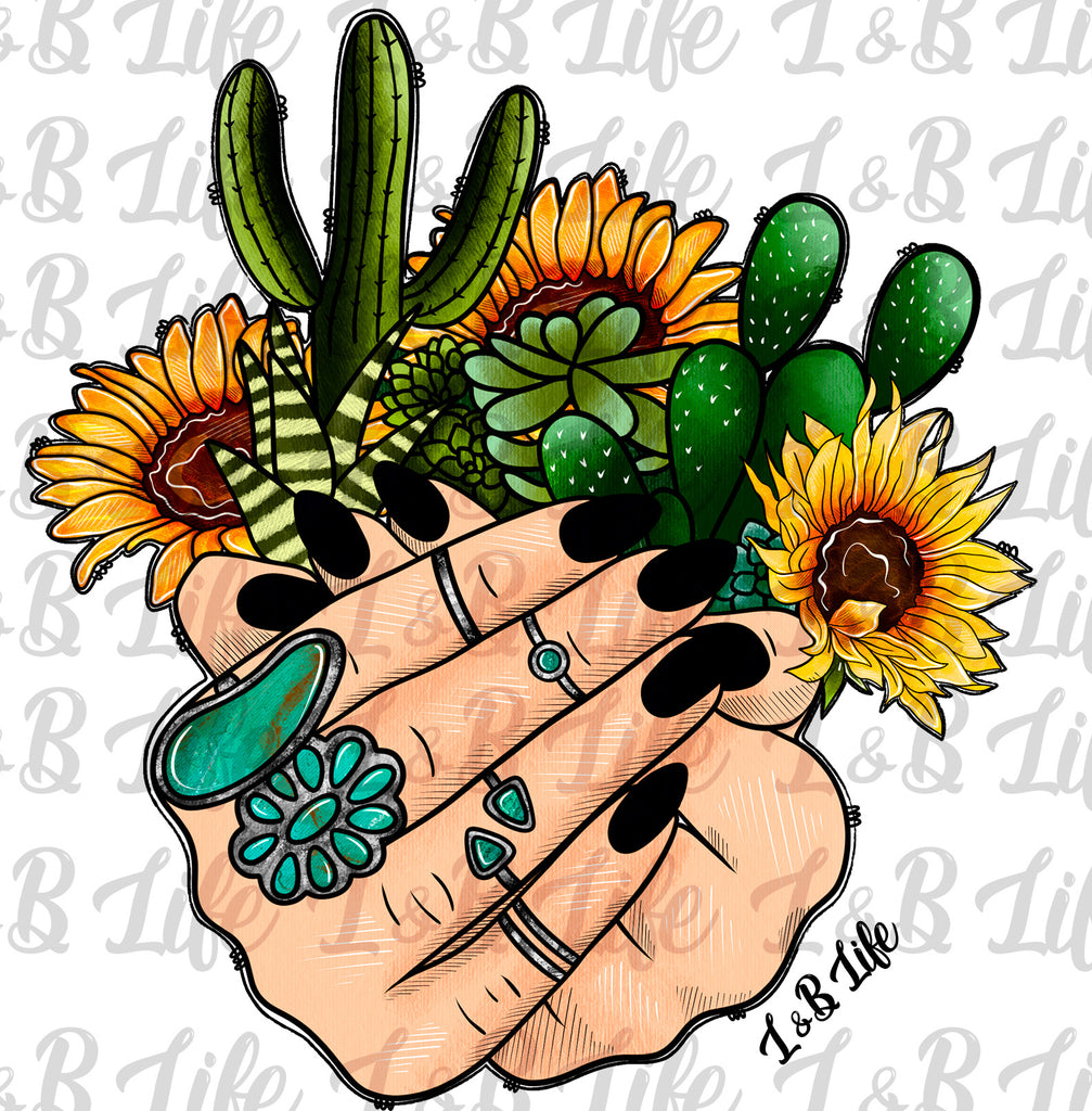 HANDS FLORAL