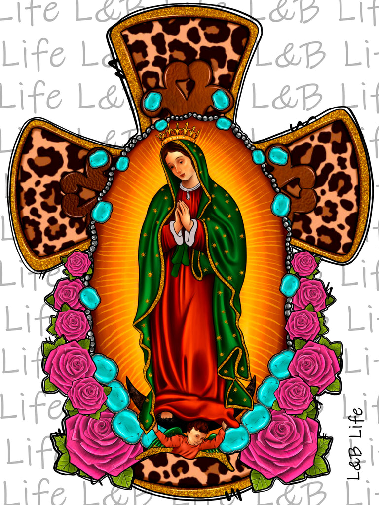 LEO CROSS VIRGIN MARY