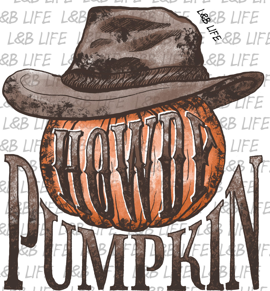 HOWDY PUMPKIN